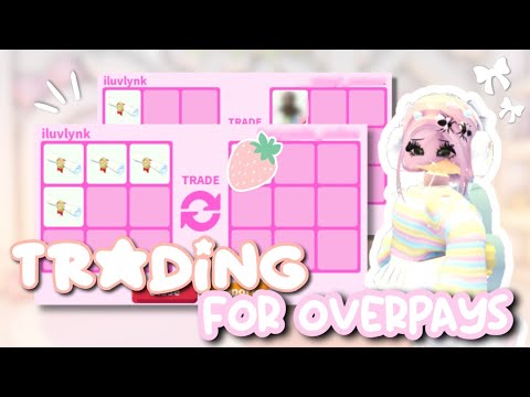 ˚୨୧⋆｡˚ Trading For Overpays! | Trading Video - #adoptme #adoptmetrades ♡༊*·˚
