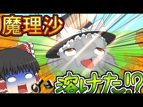 【ゆっくり茶番】あまりの暑さに魔理沙が溶けた！？＃ゆっくり茶番