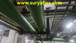 Suryaflex Spring Hangers to handle the thermal expansion and vibration heavy pipeline installation.