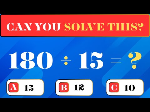 Only Genius Minds Can Solve These 50 Tricky Math Questions! 🤯 | Quiz Challenge