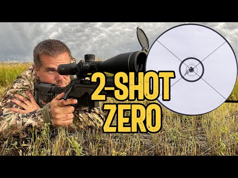 Zero Any Rifle in 2 Shots (Plus 6 common mistakes)