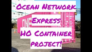 PK & W RR #8   ONE HO Container Project 2019