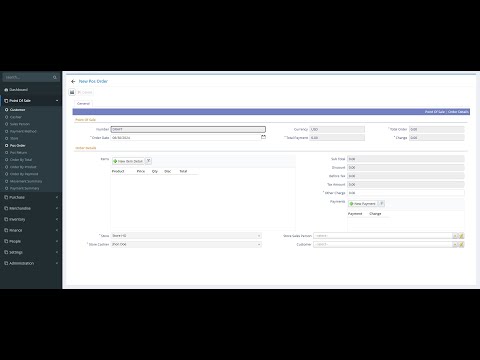 Point Of Sale (POS) Management System with Employee Resource Management
