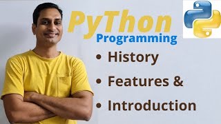Python Programming Language History, Introduction & Features || PART-1 || PRASAD Sir