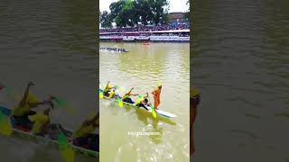 Thousands of people witnessed this festival. #boatrace #longboat #festival #pacujalurdrone #duet