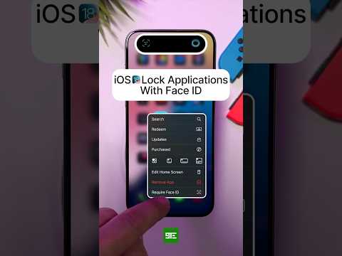 iOS 18: Lock Apps with Face ID Which #ios18 #ios18features