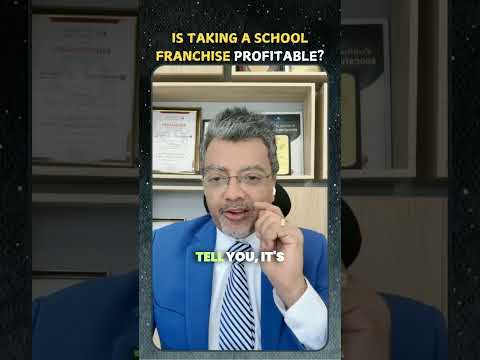 Is taking a school franchise actually profitable?