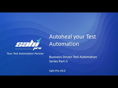 Autoheal your Test Automation