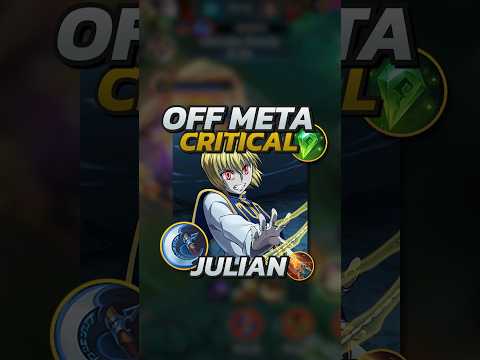 OFF META Critical Julian Build! Mobile Legends #mobilelegends #mlbb #gaming