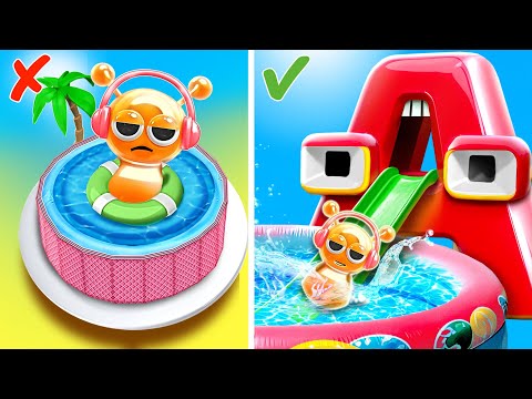 Sprunki In Water Park *I Made Alphabet Lore Summer Amusement Park*