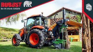 Split firewood easier than ever! ROBUST log splitter R25EK ProfiLINE.