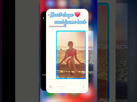 Beach sand photo frame hack #trending #shorts #viralvideo #travel #love #viral #ytshorts
