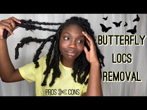 How to Safely Remove Butterfly Locs + Pros & Cons 🦋 | This is Dami