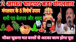 2nd August, Tuesday Dashami after Bhadrapad. Special remedy of Belpatra, Shami Patra and honey #m...