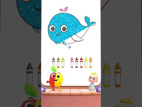 Apples And Bananas Nursery Rhymes, Educational Fun Videos, Numbers Song #shortsforkids #trending