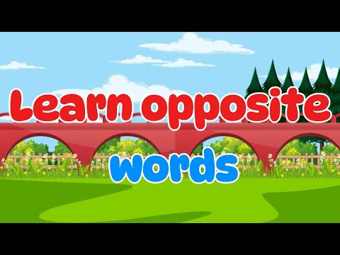 Learn Opposite Words for Kids! 😃😢 | Big/Small, Hot/Cold & More!