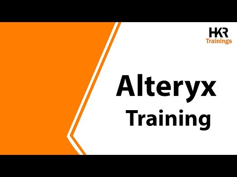 Alteryx Training | Alteryx Online Training Course | Alteryx Certification Course - HKR Trainings
