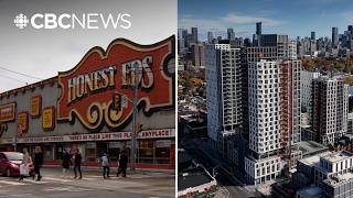 Inside the nearly finished Honest Ed's redevelopment