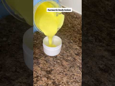 Turmeric body lotion
