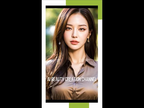 [Ai] ART　縦型ナチュラルで洗練された美しさ、自信に満ちた美女　Natural, sophisticated beauty, confident beauty.