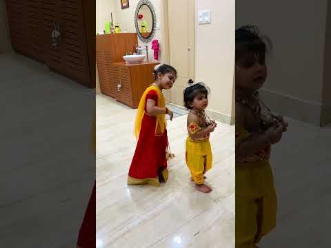 Janmasthami special  #janmashtami #kanhaiya #radha #radhakrishna #trending #cutebaby #kidsvideo