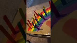 Colour Rainbow activity #colours #kidsactivities #kidsactivityideas #learningactivitiesforkids