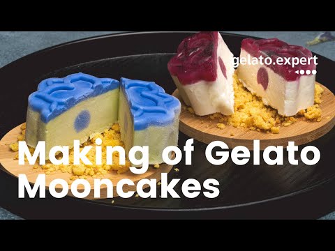 Chinese ice cream mooncakes, and.. gorgonzola gelato?!