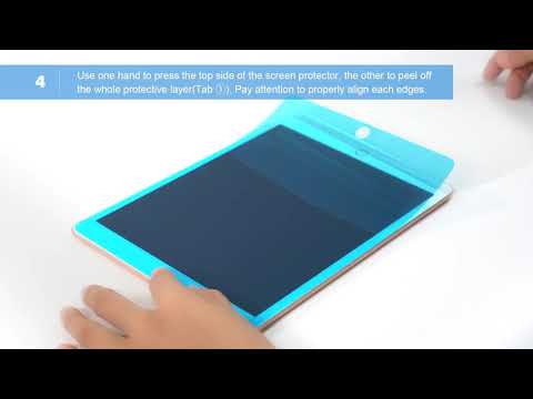 SPARIN D07 Installation Video for Paperlike Screen Protector