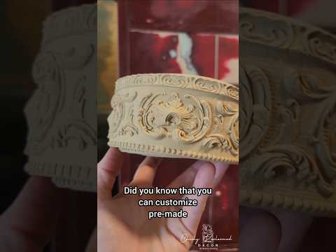 Transform Furniture: Heat Bendable Trim 101/ Tips & Tricks for Using Pre Made Appliques