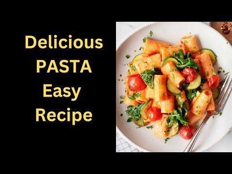 Pasta with spicy chicken and vegetable, Pakistani and Chinese fusion food