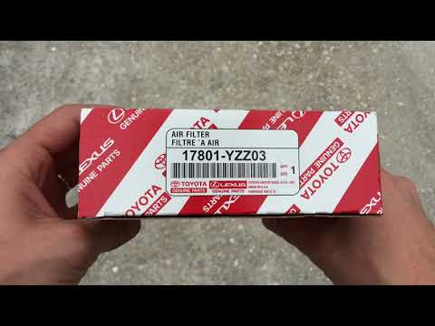 How to replace engine air filter on Scion tC (2005-2010).