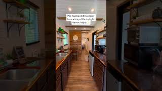 Luxury Container Home #40ft #containerhouse #airbnb #shippingcontainerhouse #design #tinyhome #house