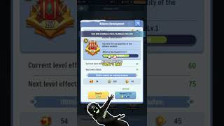 10 Alliance Tech Donations Every Day! ⚔️ | Frost Kingdom #shorts
