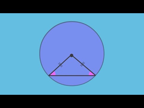 Circle Geometry: Isosceles Triangle