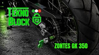 Zontes GK 350 Anti-theft Installation Guide