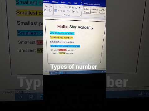 types of number #smallestnumber #maths #short #viralvideo#shortvideo #trending