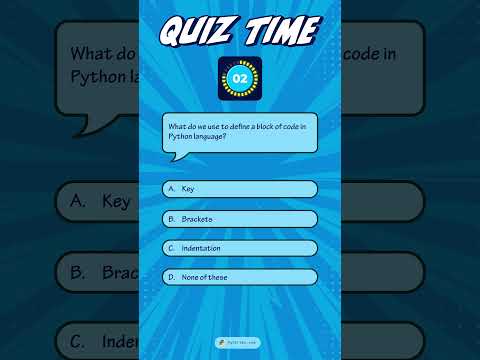 Quiz Time in Python by PyStrike.com #AI #ML #python #coding #programming