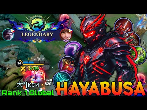 Deadly Ninja Hayabusa Master of Shadow - Top 1 Global Hayabusa by 大°|кєи - Mobile Legends