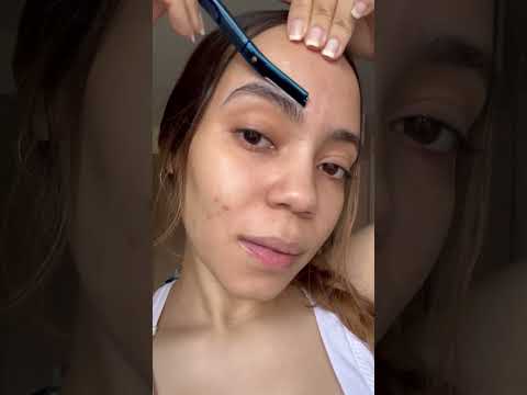 Blue eyebrown razor | save money while saving the planet 🌎