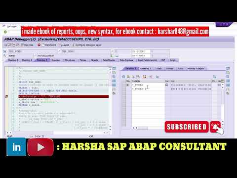 select options in sap abap