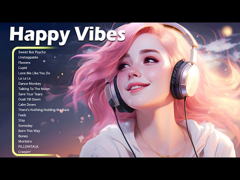 Happy Vibes🌻Best Songs You Will Feel Happy and Positive After Listening To It (Immediate Effect)