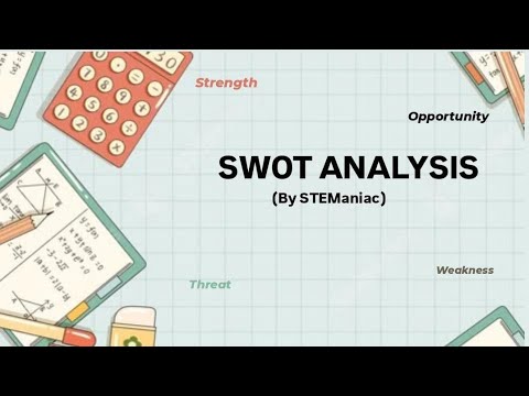 Free SWOT Analysis For Students #swotanalysis . Management techniques to evaluate Students #stem
