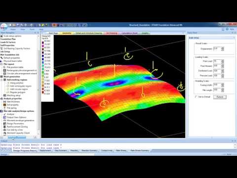 STAAD Pro Advanced Foundation - Analysis & Design of Mat Foundation Part-2 (Day 52)