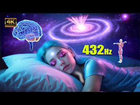 New 432Hz- Fall Into Deep Healing Sleep, Regenerates Body and Mind, Emotional & Physical Healing
