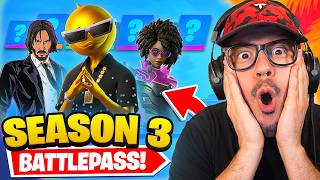 NEW *Season 3* BATTLE PASS in Fortnite! (RUNNERS)