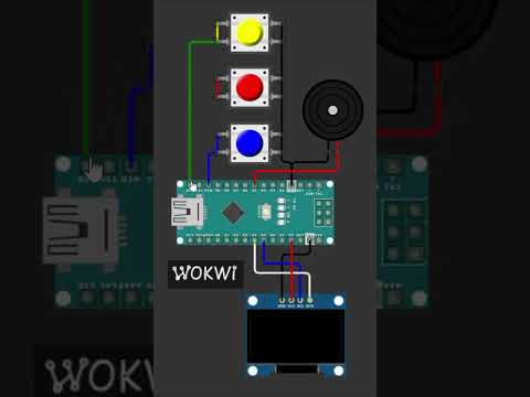 ARDUINO ASTEROIDS GAME || EASY PROJECT FOR BEGINNERS ✅ #arduino #viral #robotics #engineering #crazy