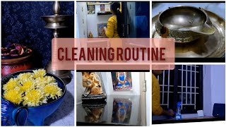 Tamil newyear preparation vlog/ cleaning vlog / Pooja room cleaning 🧹 vlog
