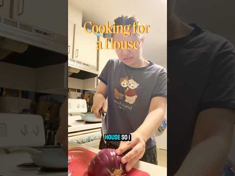 Day 9: Chicken Lettuce Cups | COOKING FOR A HOUSE #recipe #healthyfood