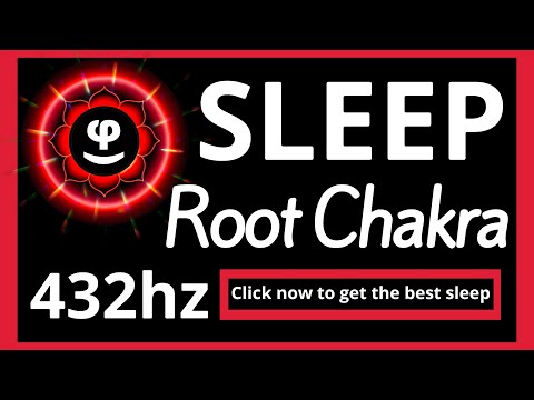 11-Hour Root Chakra Healing Sleep Music | 432 Hz for Deep Sleep, Grounding & Inner Stability