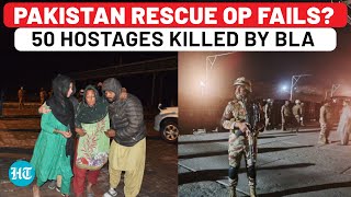 Pakistan Train Hijack: Botched Rescue Op Results Into BLA Killing 50 Hostages; Officials Admit, Say…